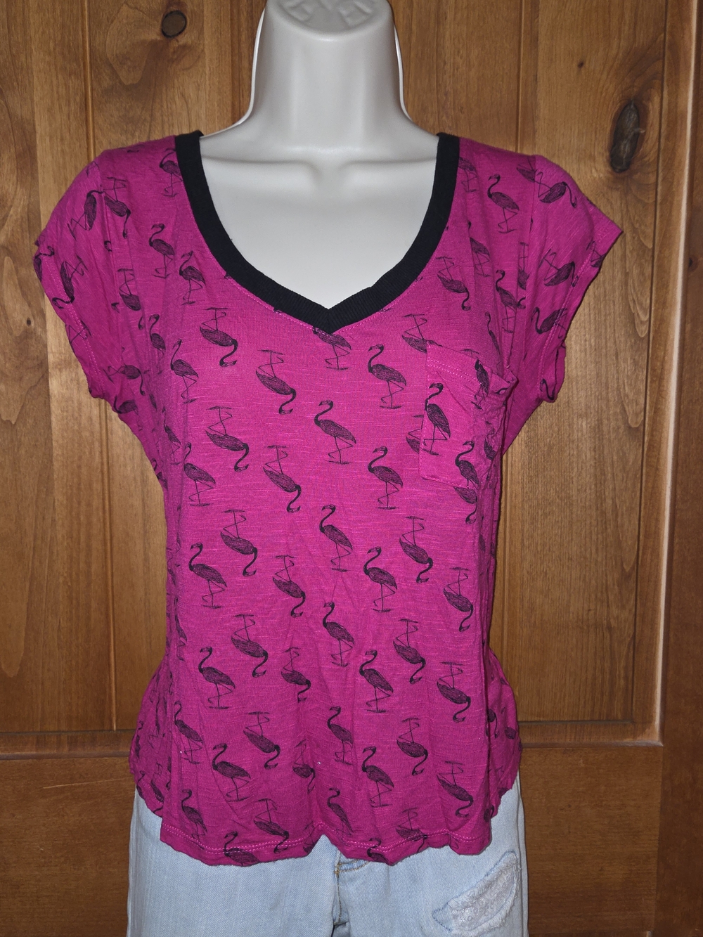 FREE with Any Purchase Xhilaration Flamingo Tee *Flawed*